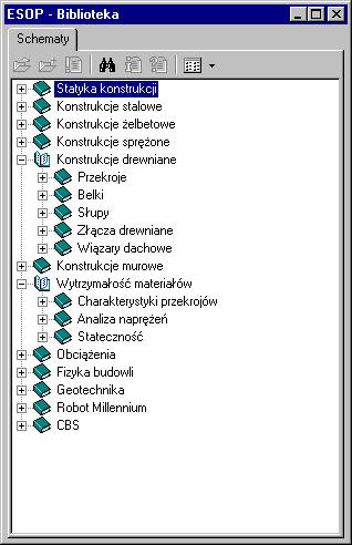 ESOP - Podręcznik użytkownika strona: 9 Obszar nie zarezerwowany dla wydruku (prawa strona ekranu) przeznaczony jest na narzędzia i kontrolki pomocnicze (np.