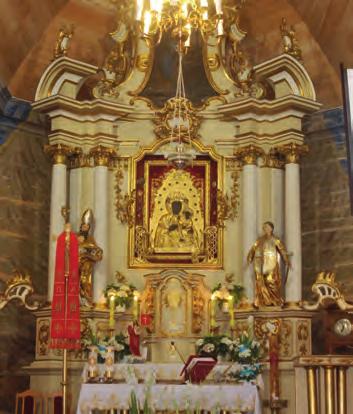 Wyposażenie kościoła św. Wawrzyńca w Rossoszycy 93 1 1a 1b 1c 1d 1e Fot. 1. Ołtarz główny kościoła św.