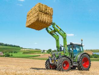 Od sameo pozątku wszystkie wymiary i parametry roboze modelu Caro zaprojektowano spejalnie z myślą o kompaktowym iąniku Fendt 200 Vario.