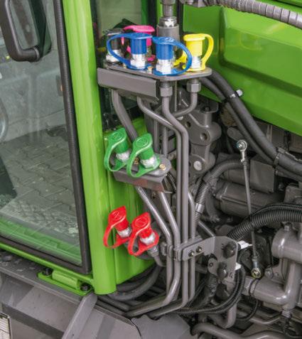 hydraulicznych, oddzielnie regulowane natężenia przepływu, funkcję ustawiania priorytetów, regulowaną prędkość reakcji i wile innych zalet.