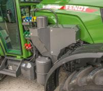 c c c silnika, trybami automatycznymi, z obsługą zaworów hydraulicznych Przystosowany do automatycznego systemu prowadzenia c c c Układ sterowania VarioActive c c c Kabina Rama ochronna