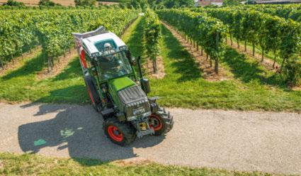 Napęd na wszystkie koła Poza stałym napędem na cztery koła ciągniki Fendt 200 Vario V/F/P oferują również wariant zautomatyzowany.