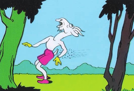 gazem Wielki nadymają balon. Bum!
