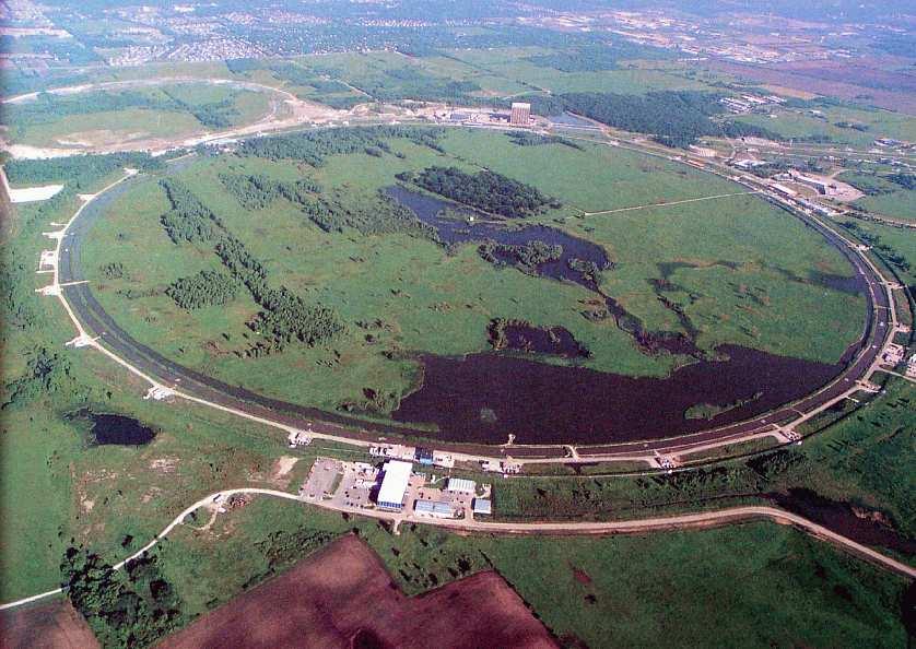 Tevatron, Fermilab, USA