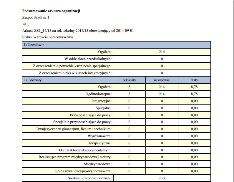 Zestawienia i wydruki 71 Ćwiczenie 3. Przygotowanie raportu aneksu (*) Aneks jako dokument jest raportem o formacie PDF pokazującym różnice pomiędzy dwoma arkuszami.