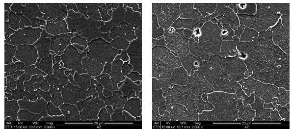 The results of the strength tests performed on the inspected welded joint [1] Nazwa elementu Gatunek stali Temperatura badania [ C] Właściwości wytrzymałościowe R m [MPa] R eh [MPa] A 5 [%] Z [%]