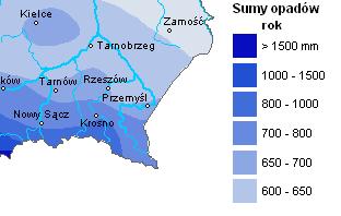2.2. Klimat Główne cechy klimatyczne Gminy Horyniec-Zdrój (rys.