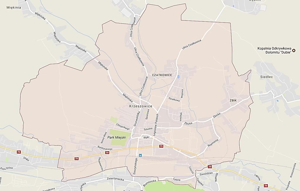 Szczegółowo przedmiotowa nieruchomość położona jest w centralnej części