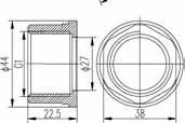 40 G3/4 R023301100 10 12 50 G1/2 R023301093 12 15 50 G3/4 R023301101 10 12 60 G1/2 R023301094 12 15 60 G3/4