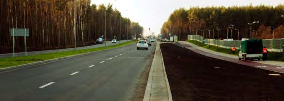odcinków bocznych ulic; przebudowę fragmentu potoku Strzyża; budowę skrzyżowania z wyspą centralną na skrzyżowaniu ulic: Partyzantów Nowa Słowackiego Chrzanowskiego; przebudowę istniejącego