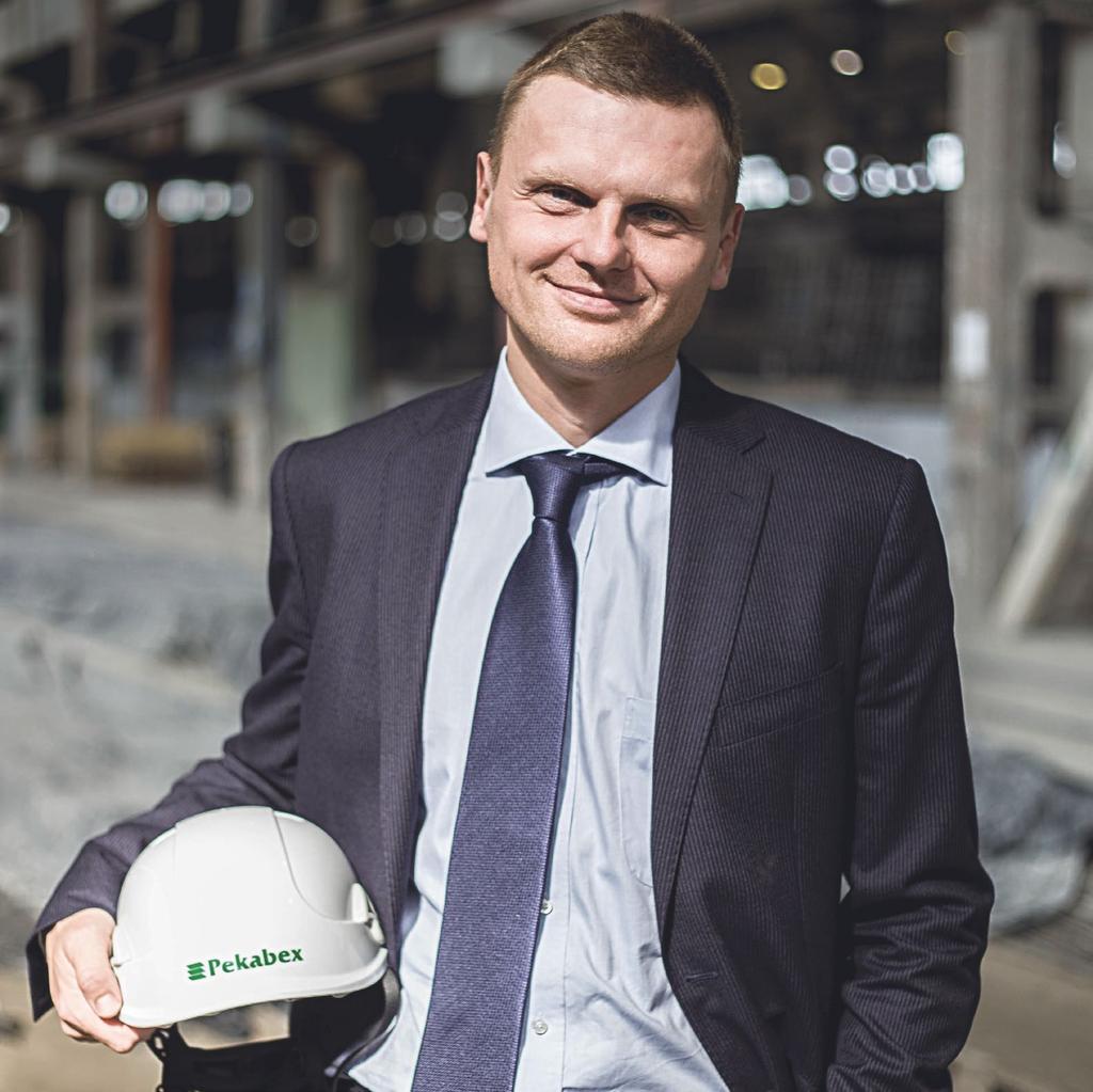 ROBERT JĘDRZEJOWSKI Prezes Zarządu Pekabex S.A.