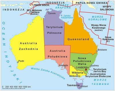 KOLOROWANIE MAPY Gdy w październiku 1852 roku Francis Guthrie (były y student Augustusa de Morgana) ) kolorował mapę Anglii, zauważył, że e cztery kolory wystarczą, Związek Australijski by każde dwa