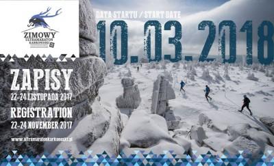 10 Mar 2018 06:00 10 Mar 2018 20:00 Karkonosze - Karpacz, deptak Zimowy Ultramaraton Karkonoski Extremalny bieg grzbietem Karkonoszy
