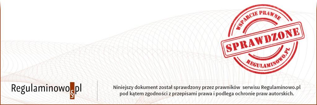 powiadomienia. W wypadku gdyby zmiana Regulaminu skutkowała wprowadzeniem jakichkolwiek nowych opłat lub podwyższeniem obecnych Usługobiorca będący konsumentem ma prawo odstąpienia od umowy. 4.