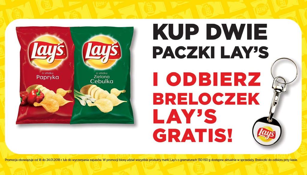 KUP 2 za 7,98 zł 3 99 Chipsy Lay s od 130 do