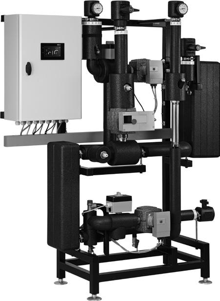 Hoval TransTherm aqua LS System ładujący z podgrzewaczem pojemnościowym Opis produktu System ładujący z podgrzewaczem pojemnościowym składający się z: modułu ładującego Transformer aqua LS