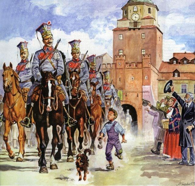 wychowany od dzieciństwa w atmosferze walk o niepodległość, za udział w strajku szkolnym został usunięty z gimnazjum w Radomiu, po czym przeniósł się do polskiego gimnazjum filologicznego Mariana