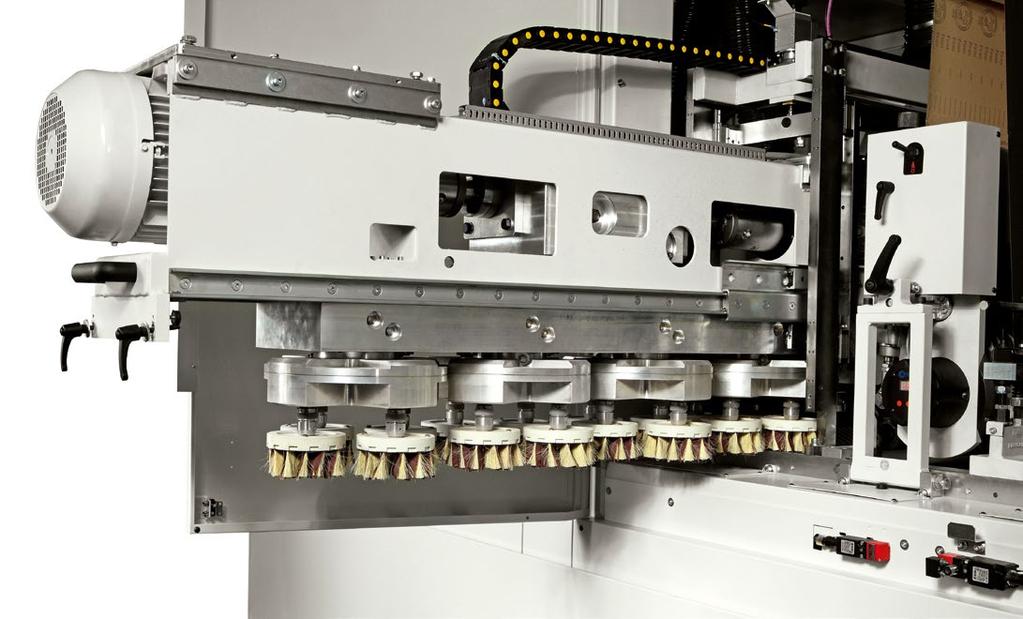 dmc system t7 1350 konfiguracja do kalibracji i szlifowania frontów kuchennych i ram okiennych Agregat planetarny rewolucjonizuje procesy wykańczania drewnianych produktów, ze względu na szeroki