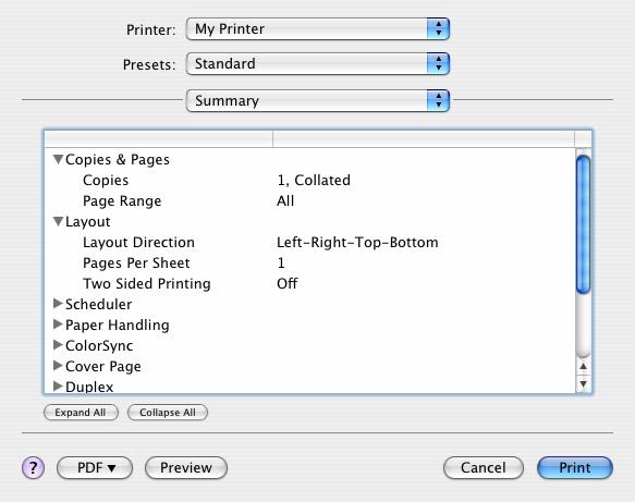 Print control (Kontrola druku) W przypadku zarządzania drukarkami za pomocą programu Windows Print Control Server należy wprowadzić nazwę użytkownika i identyfikator.