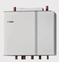 Stworzony do współpracy z gruntowymi pompami ciepła NIBE, moduł FLM odzyskuje energię z powietrza wentylacyjnego wywiewnego i przekazuje ją do kolektora gruntowego.