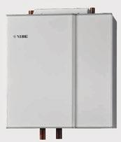 Chłodzenie aktywne NIBE HPAC NIBE HPAC to moduł klimatyzacyjny, zapewniający komfort cieplny w budynku przez cały rok, dostarczając ciepło lub chłód za pomocą klimakonwektorów.