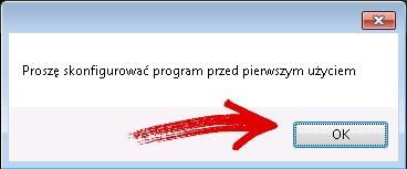 Konfiguracja Uwaga! Jeśli którekolwiek pole zostało podkreślone - jak na przykładzie poniżej - należy obowiązkowo je wypełnić.