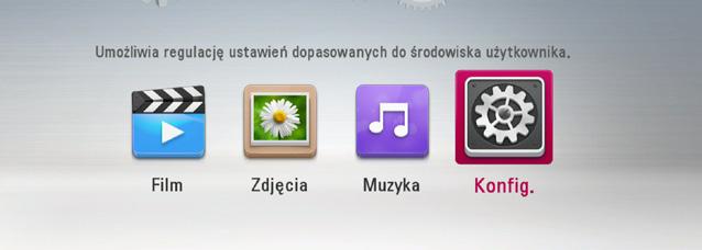 Na ekranie pojawia się kreator ustawień początkowych. 2.
