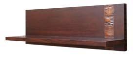 w/h 1940 mm malaga 17A półka mała / small wall shelf s/w 800, g/d 257, w/h 390 mm malaga 17B półka średnia /