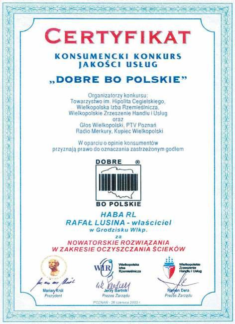 za zaufanie i
