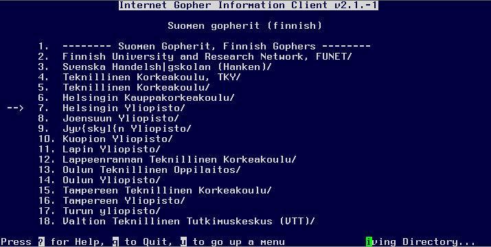 Wujek Gopher Gopher