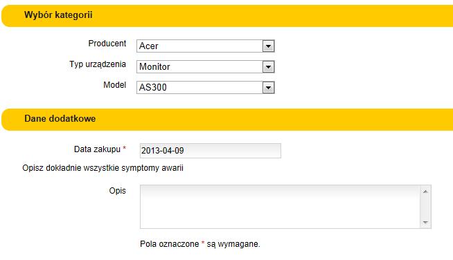 Panel prosty, podobnie jak zwykły proces dodawania przesyłki, składa się z kroków, jednak tutaj są to tylko 3 etapy: Określenie parametrów przesyłki przez wybór kategorii; uzupełnienie pól