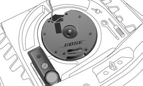 POZNAWANIE Subwoofer i Zestaw Fix&Go Automatic Aby naprawić koło Zestawem Fix&Go Automatic: otworzyć bagażnik, pociągnąć zaczep A-rys.
