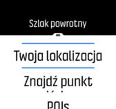 Za pomocą funkcji Znajdowanie punktu wyjściowego zegarek Suunto Spartan Sport może poprowadzić użytkownika bezpośrednio do punktu początkowego.