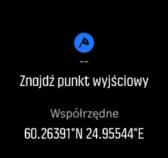 Przesuń palcem w górę lub naciśnij dolny przycisk w celu przewinięcia listy. Przesuń palcem w prawo lub naciśnij środkowy przycisk w celu opuszczenia widoku szczegółów. 3.13.
