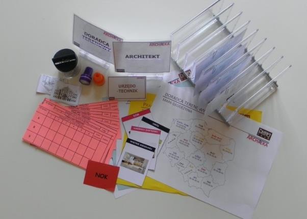 Gra procesowa Poziom trudności poprowadzenia gry Poziom znajomości Lean przez uczestników gry Architeka Wdrożenia Lean Office w procesach usługowych skutkują przede wszystkim efektami w postaci