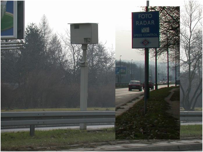 Mapa Akustyczna Przykład fotoradaru