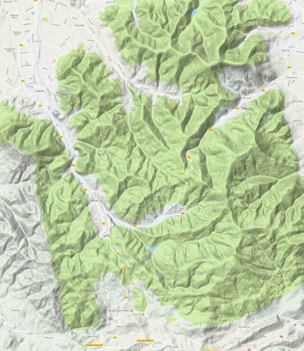 Kolejny projekt organizatorów Ogólnopolskiego Rajdu Górskiego Nasza mapa ośrodków narciarskich Beskid Śląski to ponad 80 wyciągów oraz ponad 100 km tras narciarskich na terenie około 30 ośrodków