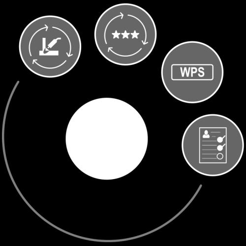 raportów/list spoin do projektów. Welding production management Oprogramowanie do zarządzania pracami spawalniczymi, badaniami nieniszczącymi i dokumentacją.