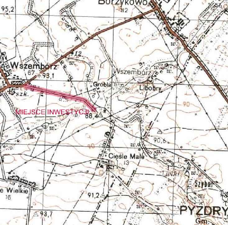 INWESTOR Gmina Kołaczkowo Pl Reymonta 3 6-36 Kołaczkowo Przebudowa droi minnej Wszembórz - Cieśle Małe