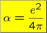 Biegnąca stała sprzężenia Miarą siły oddziaływania elektromagnetycznego jest bezwymiarowa stała struktury subtelnej Sommerfelda, związana z ładunkiem elektronu (e): Konsekwencja procedury