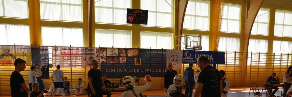 VI MISTRZOSTWA POWIATU MIŃSKIEGO TAEKWON-DO ITF 29 marca w hali sportowej w Dębem Wielkim odbyły się VI Mistrzostwa Powiatu Mińskiego w Taekwon-do ITF, które zorganizowało stowarzyszenie Akademia