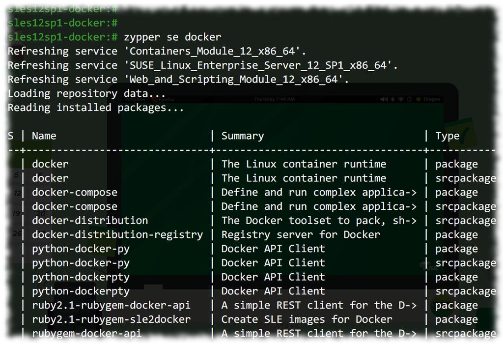 Docker - instalacja w SLES
