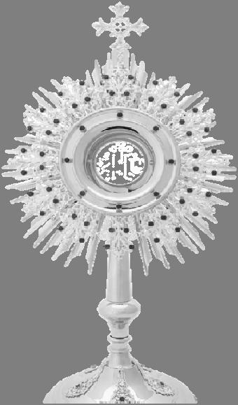OUR FAITH EUCHARISTIC ADORATION The eyes of all look to you, Lord, and you give them their food in due season. Come visit Jesus in Eucharistic Adoration.