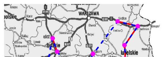 wschodnia trasa optymalna na