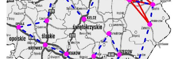 500 iteracja Tylko 3 najbardziej