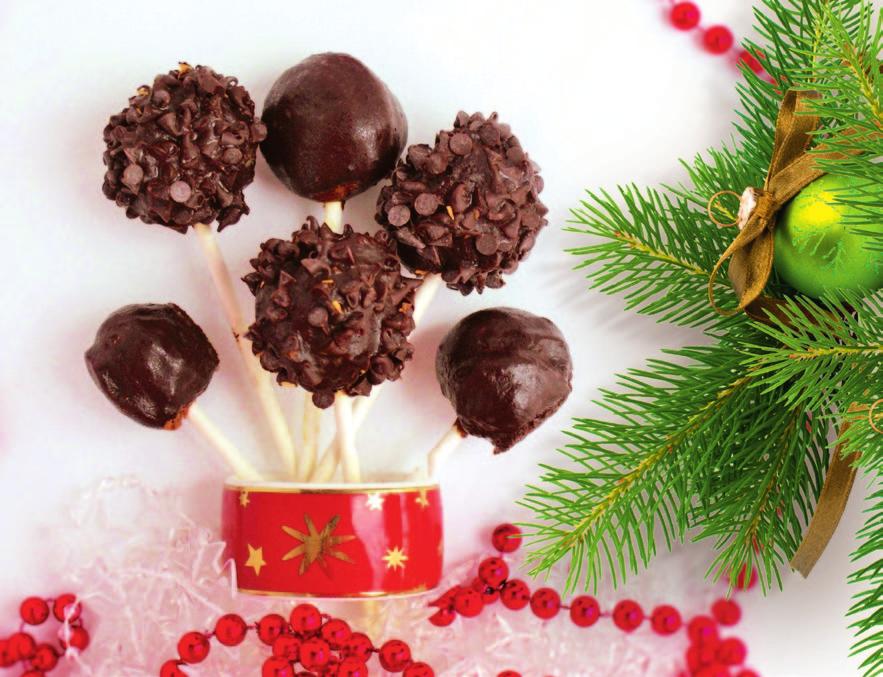 Cake pops na patyku Czas przygotowania: 50 minut Składniki na kuleczki z ciasta: ½ opakowania ciasta kakaowego w proszku Murzynek marki ½ szklanki oleju 3 jajka 3 łyżki wody ½ szklanki cukru