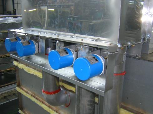 COLLEGAMENTO USCITA VAPORI POSTERIORE CON CAPPA.