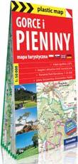 WIELKIE JEZIORA MAZURSKIE foliowana mapa turystyczna 1:60 000 ISBN: 978-83-7546-252-4 GORCE I PIENINY foliowana mapa
