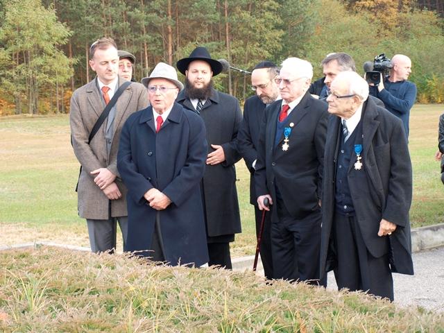 14 października 2013 r. Uroczystości 70. rocznicy powstania więźniów w obozie zagłady w Sobiborze.
