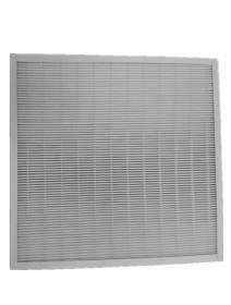 *Combination Filter will last approximately 6 months. 1. Open the front cover from the top. 2. Remove the combination filter by pull the two strips. 3. Insert new Combination Filter into the unit.